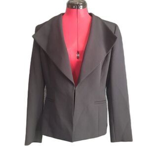 Preston & York Blazer Women’s Size 6 Black Long Sleeve Lapel Pockets